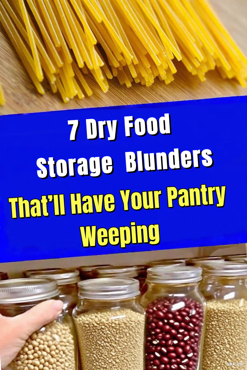 7 Dry Food Storage Blunders That’ll Have Your Pantry Weeping (And Your Wallet Screaming!)