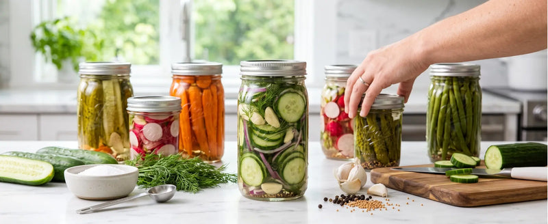 Crisp and Tangy: How to Make Quick Pickles Last Longer