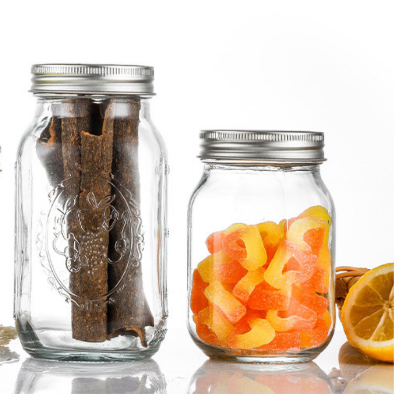 Mason Jar Accessory 50X Lids 10X Rings