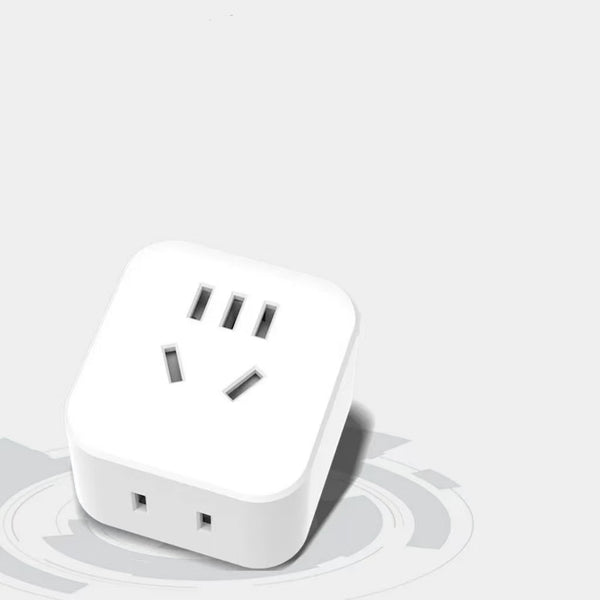 Pocket-Sized International Plug Adapter - Ultra-Slim Worldwide Travel Converter, Grounded 3-Prong Power Plug for Europe, UK, Asia, and North America