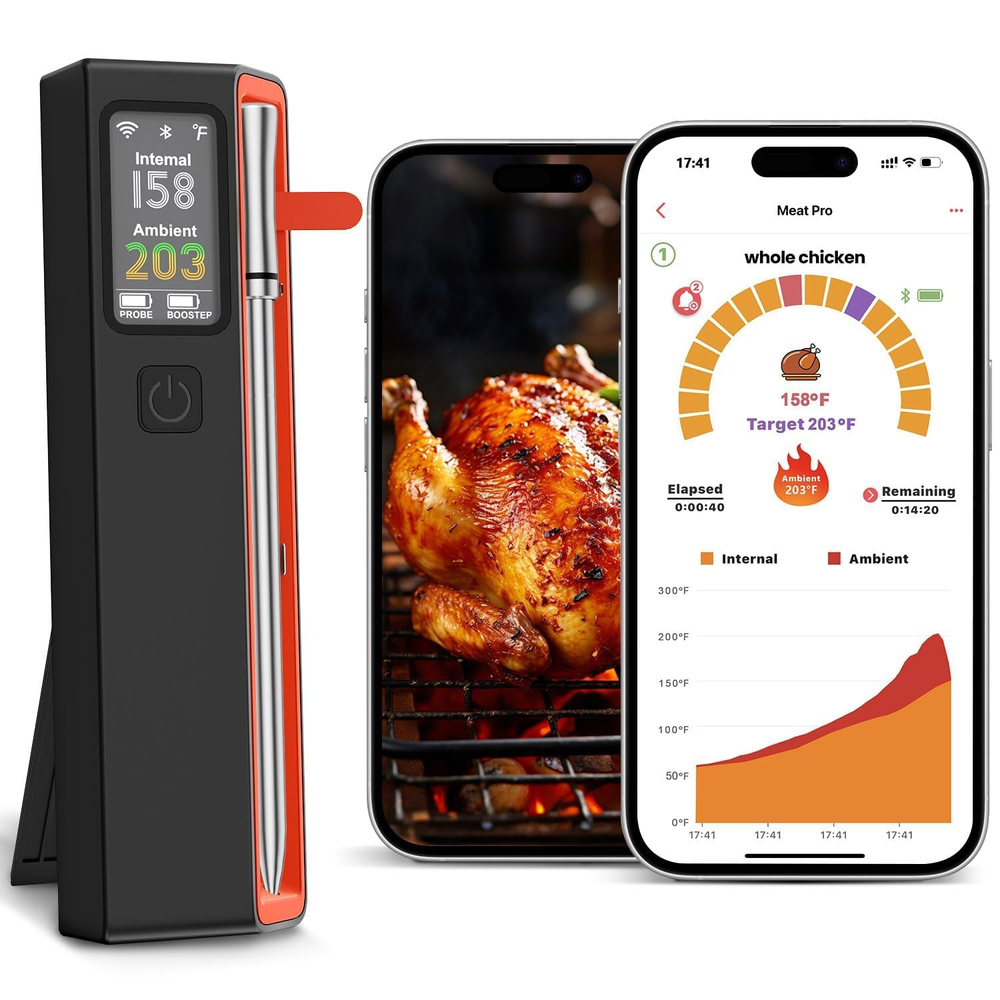 Precision Master: Instant Read Digital Meat Thermometer | Perfect Doneness Every Time