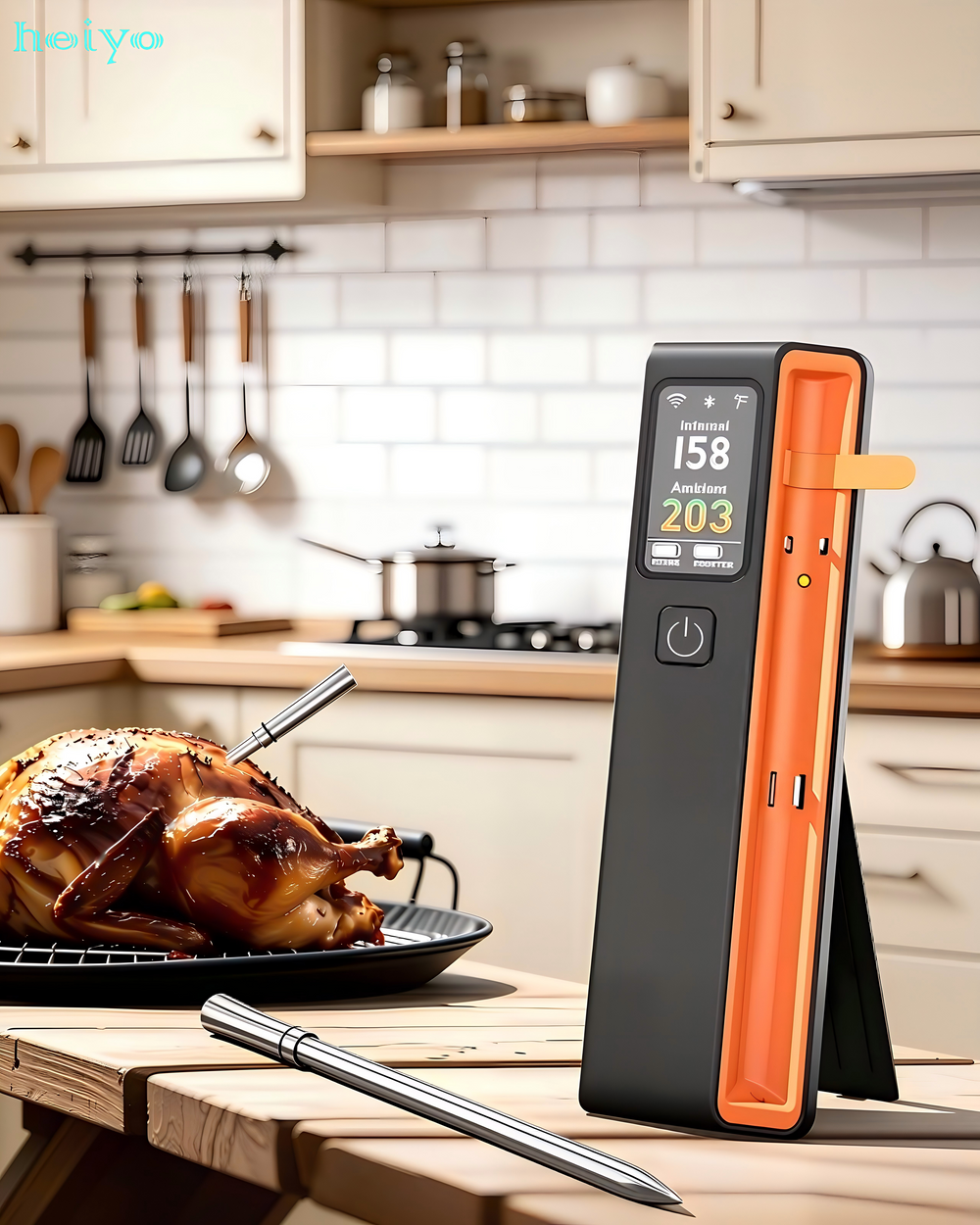 Precision Master: Instant Read Digital Meat Thermometer | Perfect Doneness Every Time