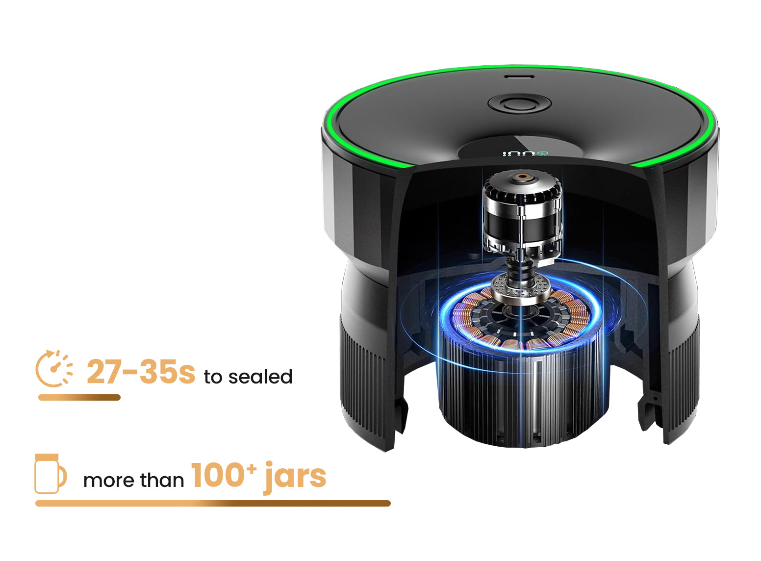 VP09 3-in-1 Handheld Vacuum Sealer Kit