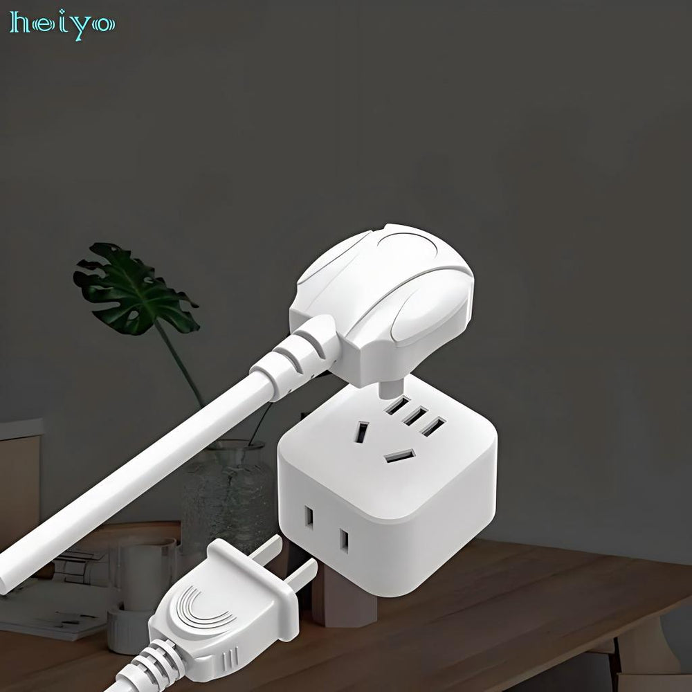 Pocket-Sized International Plug Adapter - Ultra-Slim Worldwide Travel Converter, Grounded 3-Prong Power Plug for Europe, UK, Asia, and North America