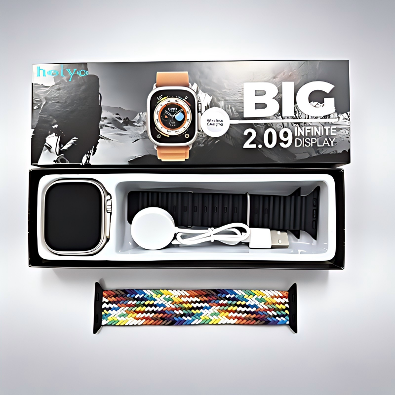 Rugged Smart Watch with Bluetooth Call