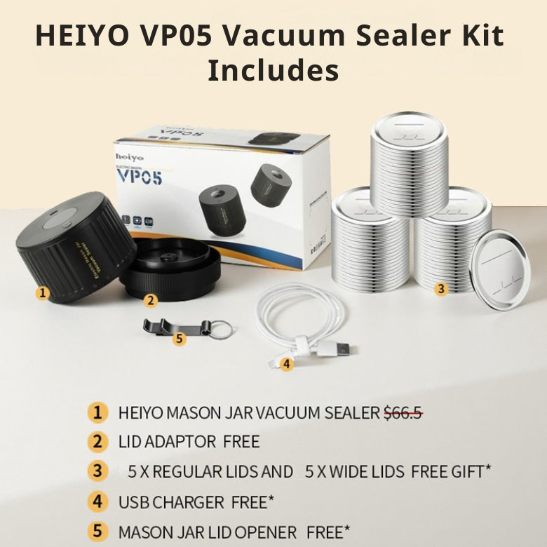 VP05 Electric Mason jar Vacuum Sealer -Limit