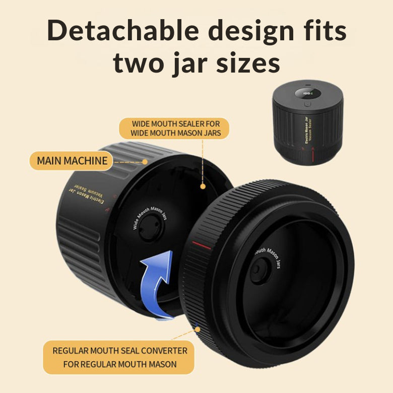 VP05 Electric Mason jar Vacuum Sealer -Limit