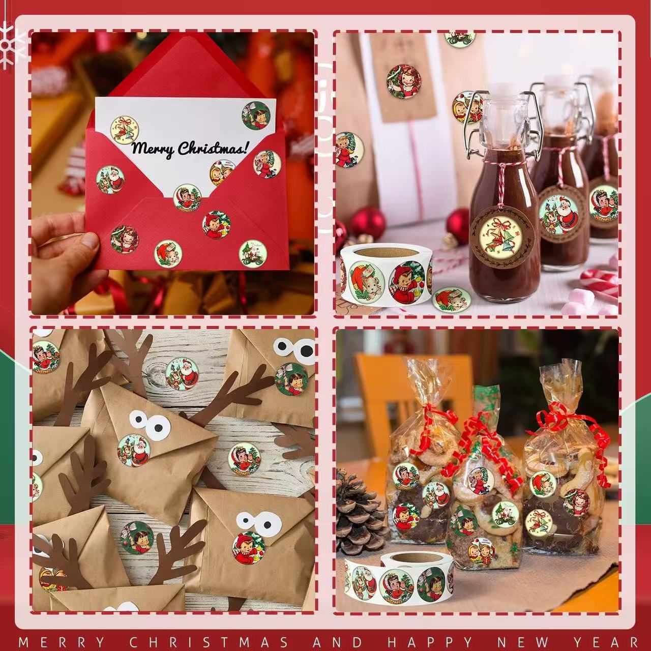 Thanksgiving Stickers & Writable Date Labels