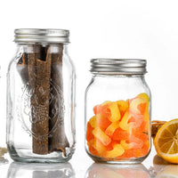 Mason Jar Accessory 50X Lids 10X Rings