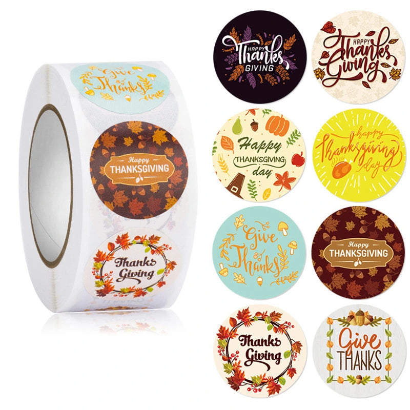 Holiday Decorations Stickers Writable Date Labels