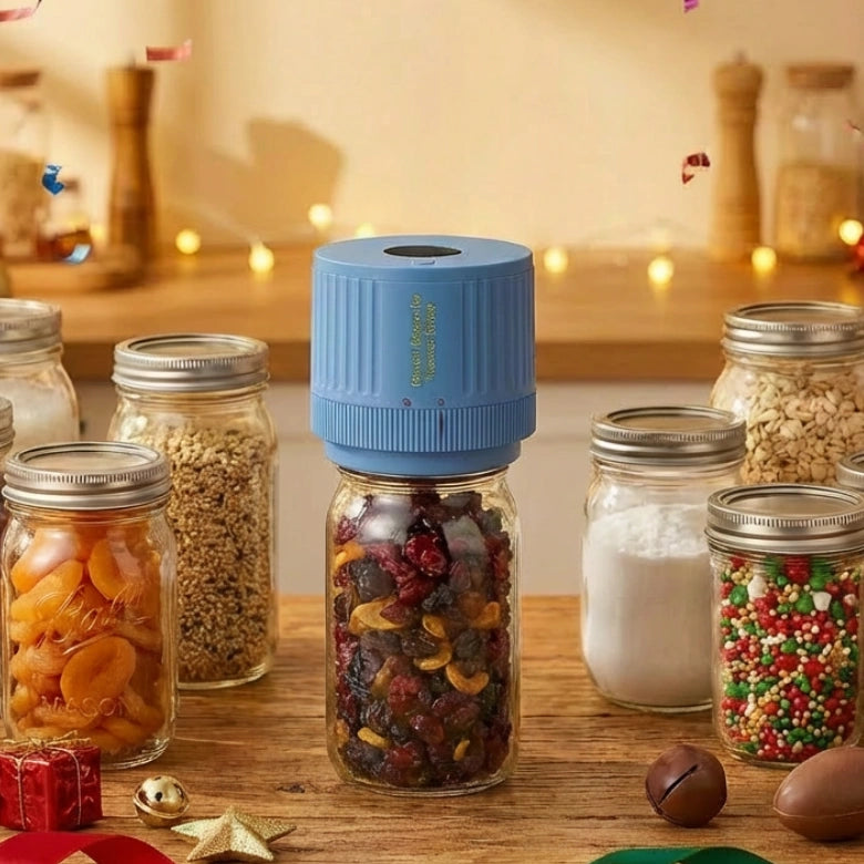 VP05  Electric Mason Jar Vacuum Sealer Gift Set 2-Pack
