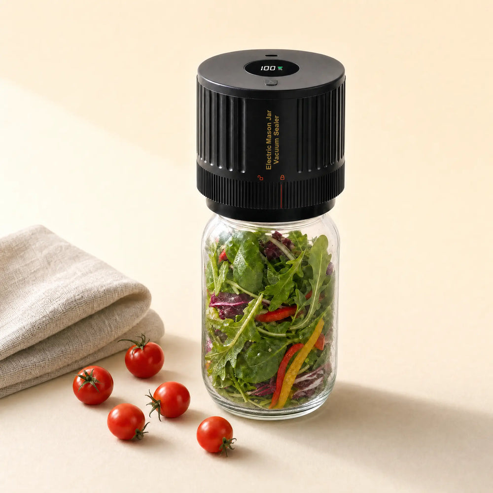 VP05  Electric Mason Jar Vacuum Sealer Gift Set 2-Pack