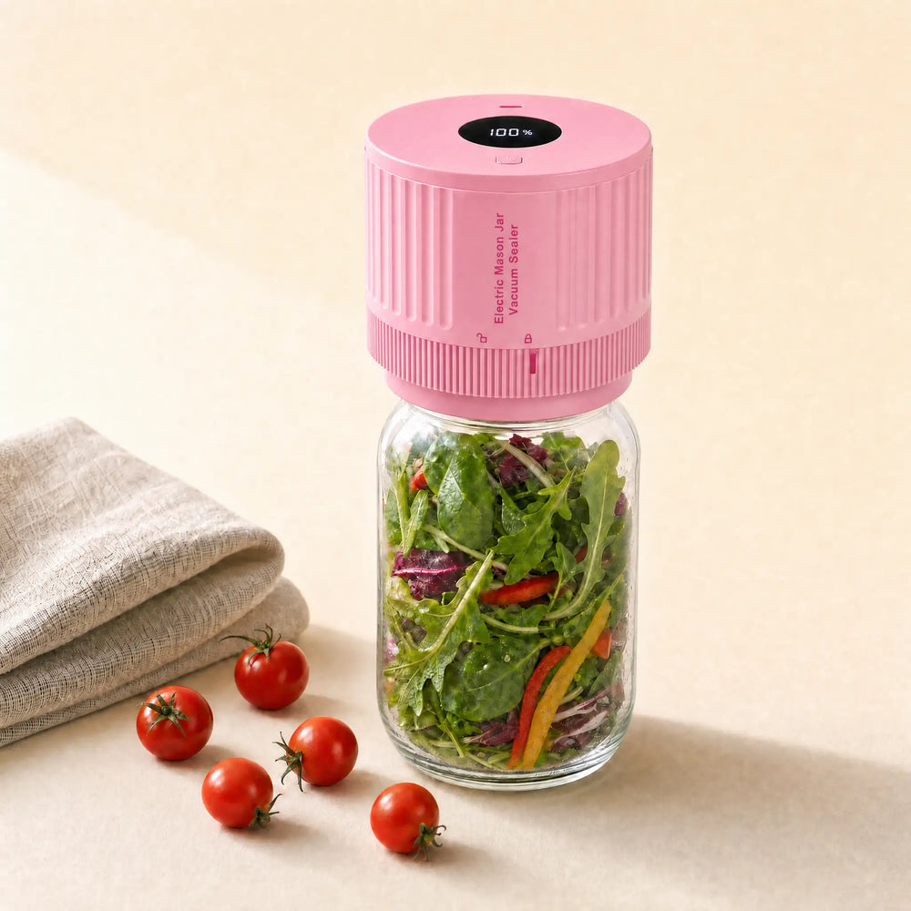 VP05  Electric Mason Jar Vacuum Sealer Gift Set 2-Pack