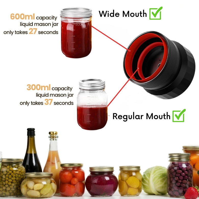 VP09 3-in-1 Handheld Vacuum Sealer Kit