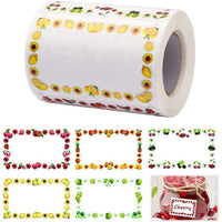 Holiday Decorations Stickers Writable Date Labels