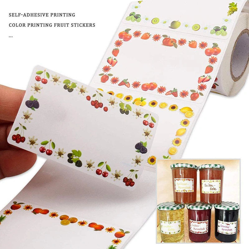 Holiday Decorations Stickers Writable Date Labels