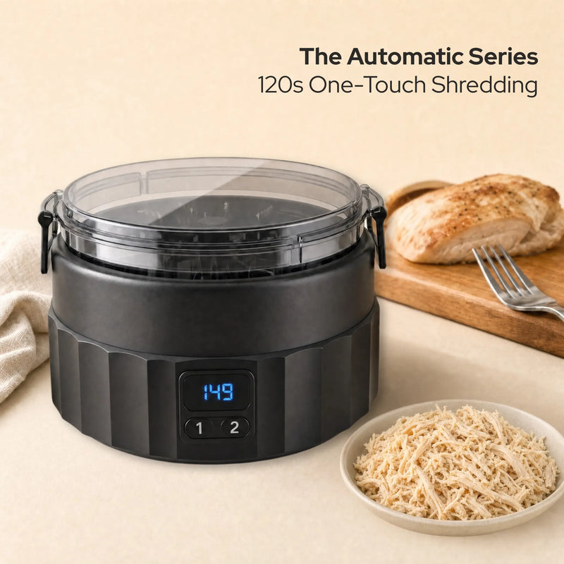 HEIYO KITCHEN MS02 Electric Chicken Shredder | Automatic Meat Shredder