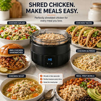 MS02 Electric Chicken Shredder Automatic Meat Breast Shredder